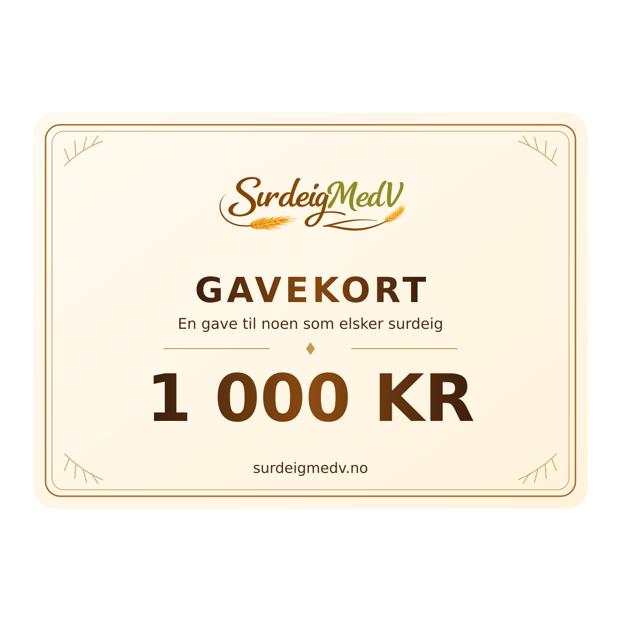 SurdeigMedV-gavekort