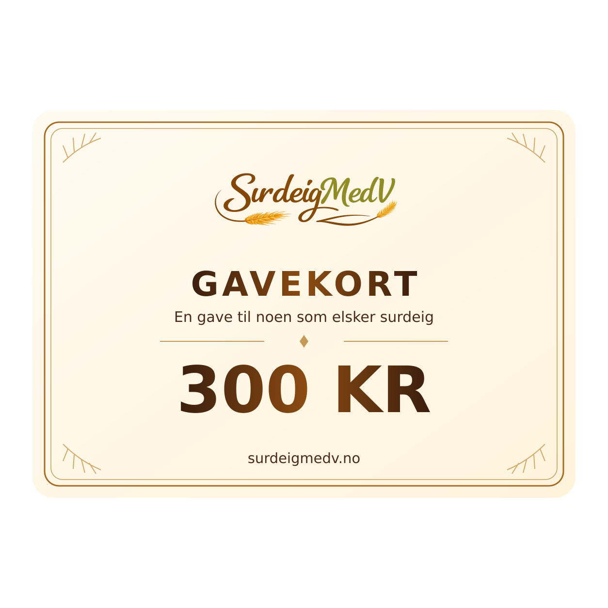 SurdeigMedV-gavekort