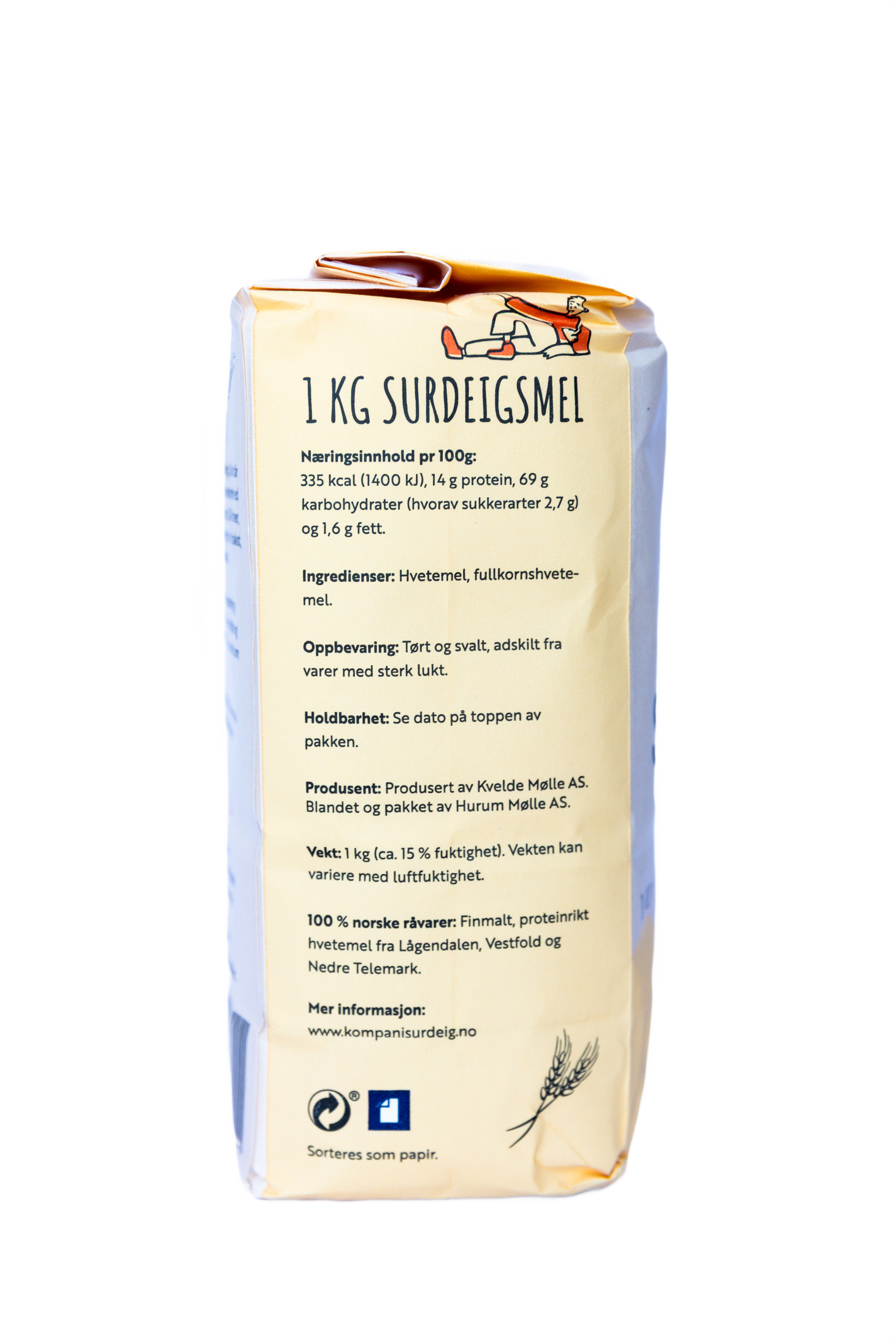 Surdeigsmel, fin type