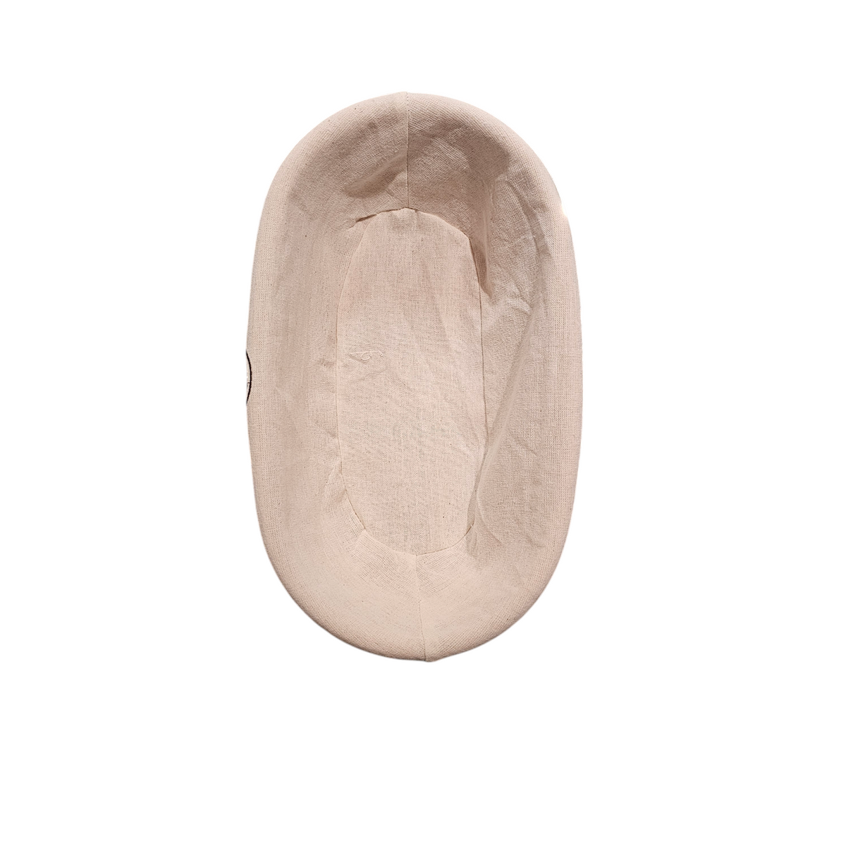 Hevekurv (Banneton) oval 24 cm med lining